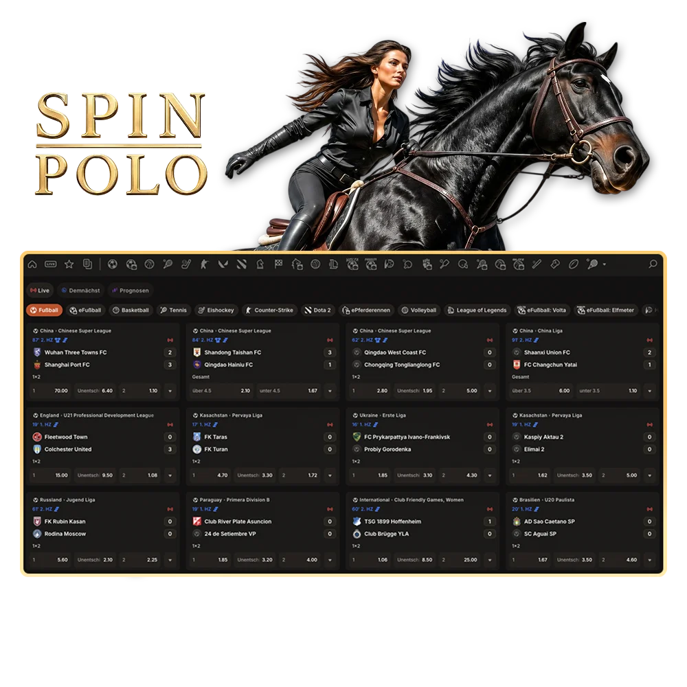 Lernen Sie den beliebten Wettanbieter Spinpolo kennen.