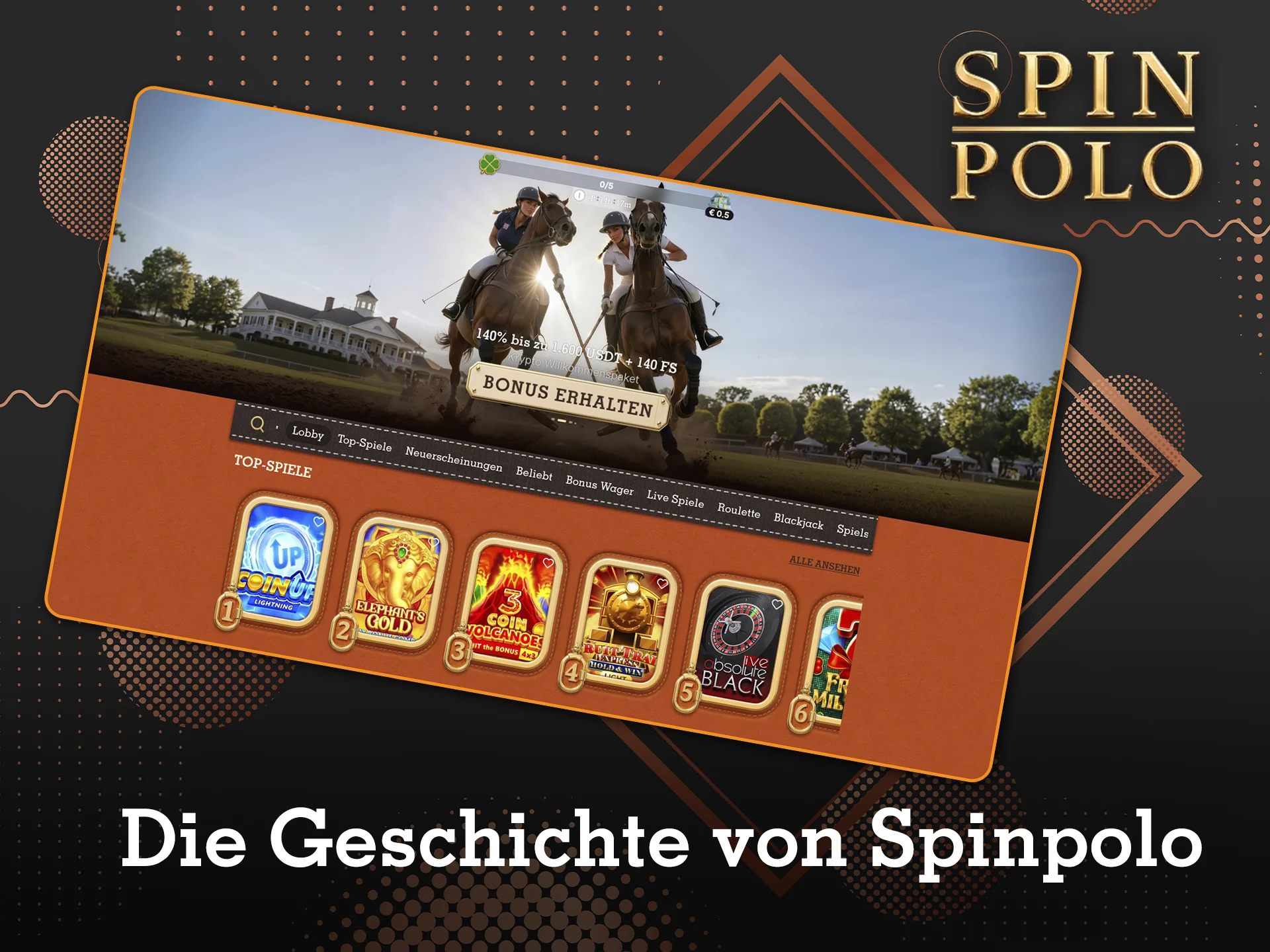 Erfahren Sie mehr über die Geschichte der Marke Spinpolo.